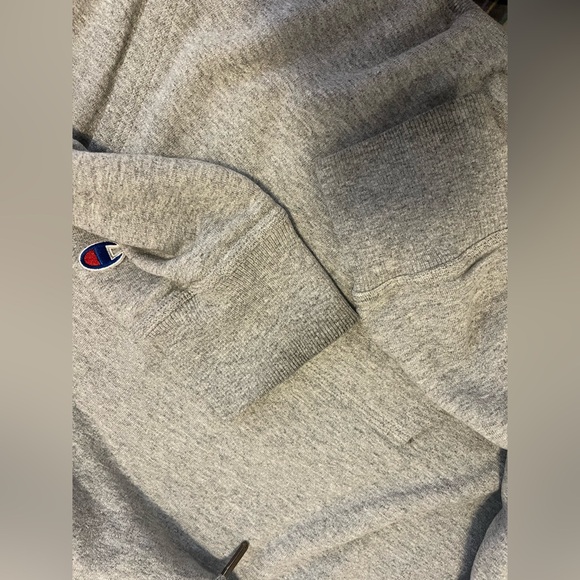 Men’s Champion Gray Hoodie Size XL - Picture 6 of 12